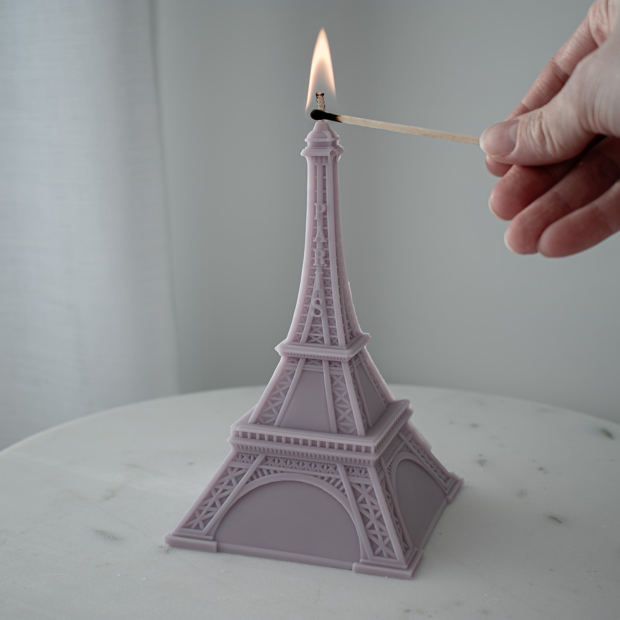 Eiffel Tower Shaped Candle