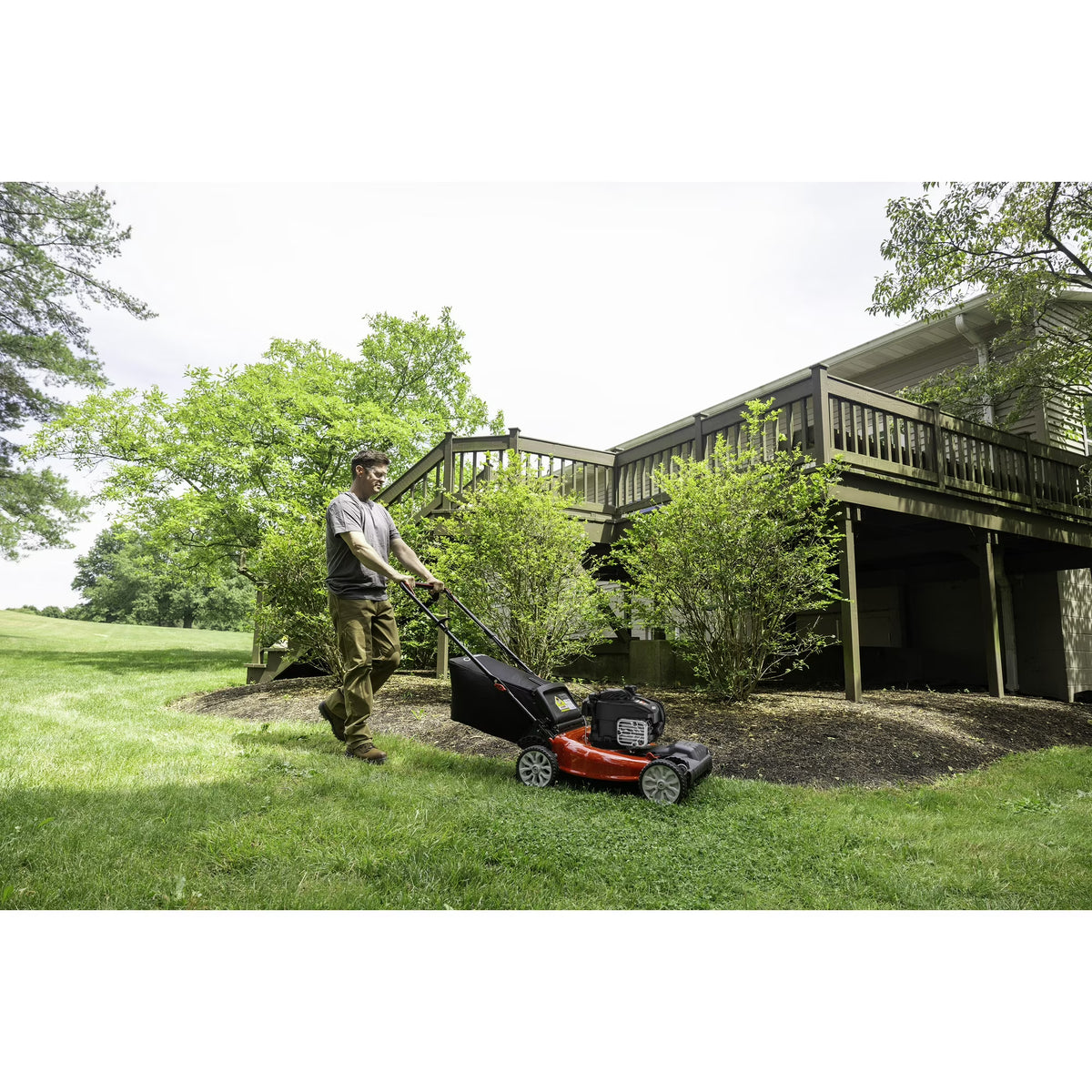 Troy-bilt 21 inch 140cc Gas Walk-Behind Push Mower