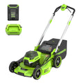 60V 21" Cordless Battery Push Lawn Mower w/ 5.0Ah Battery & Charger