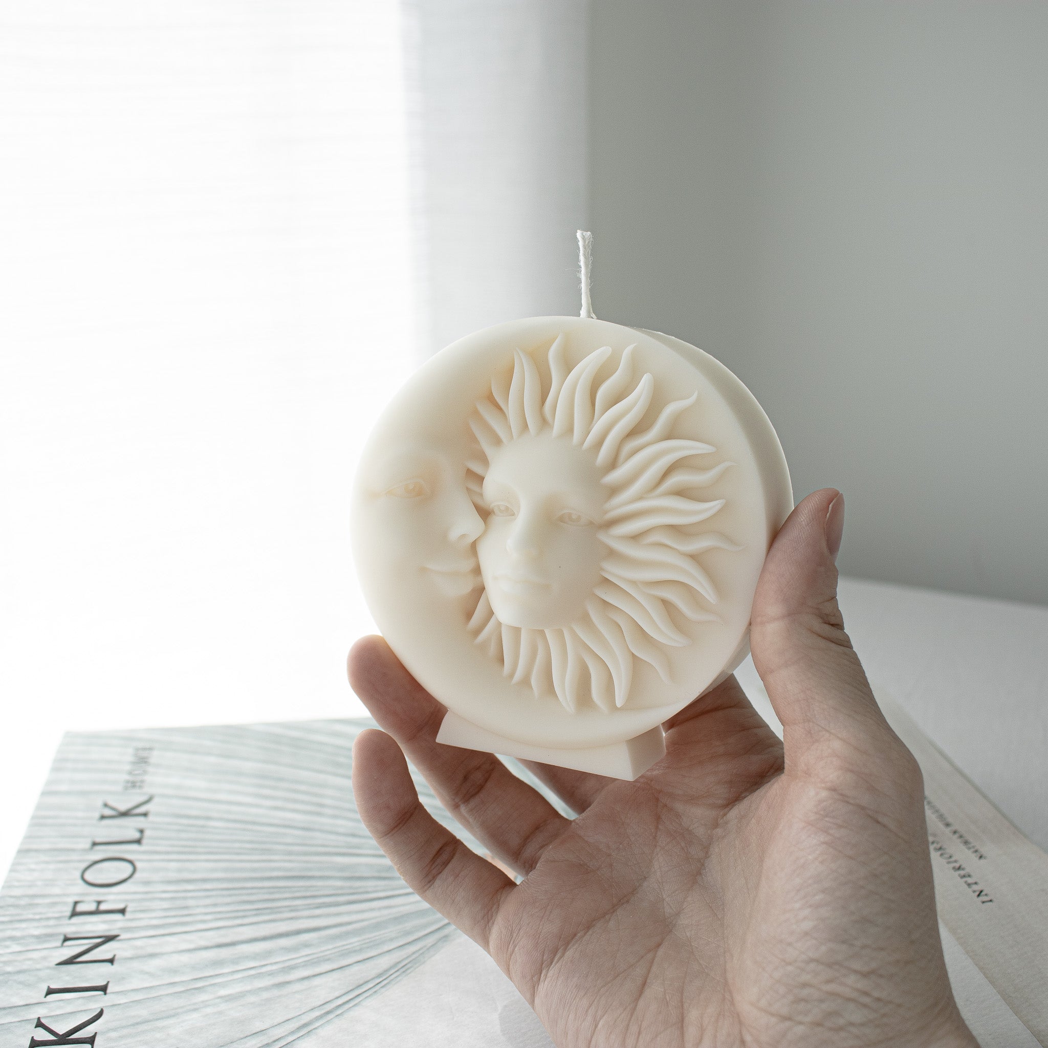 Sun & Moon Decorative Candle