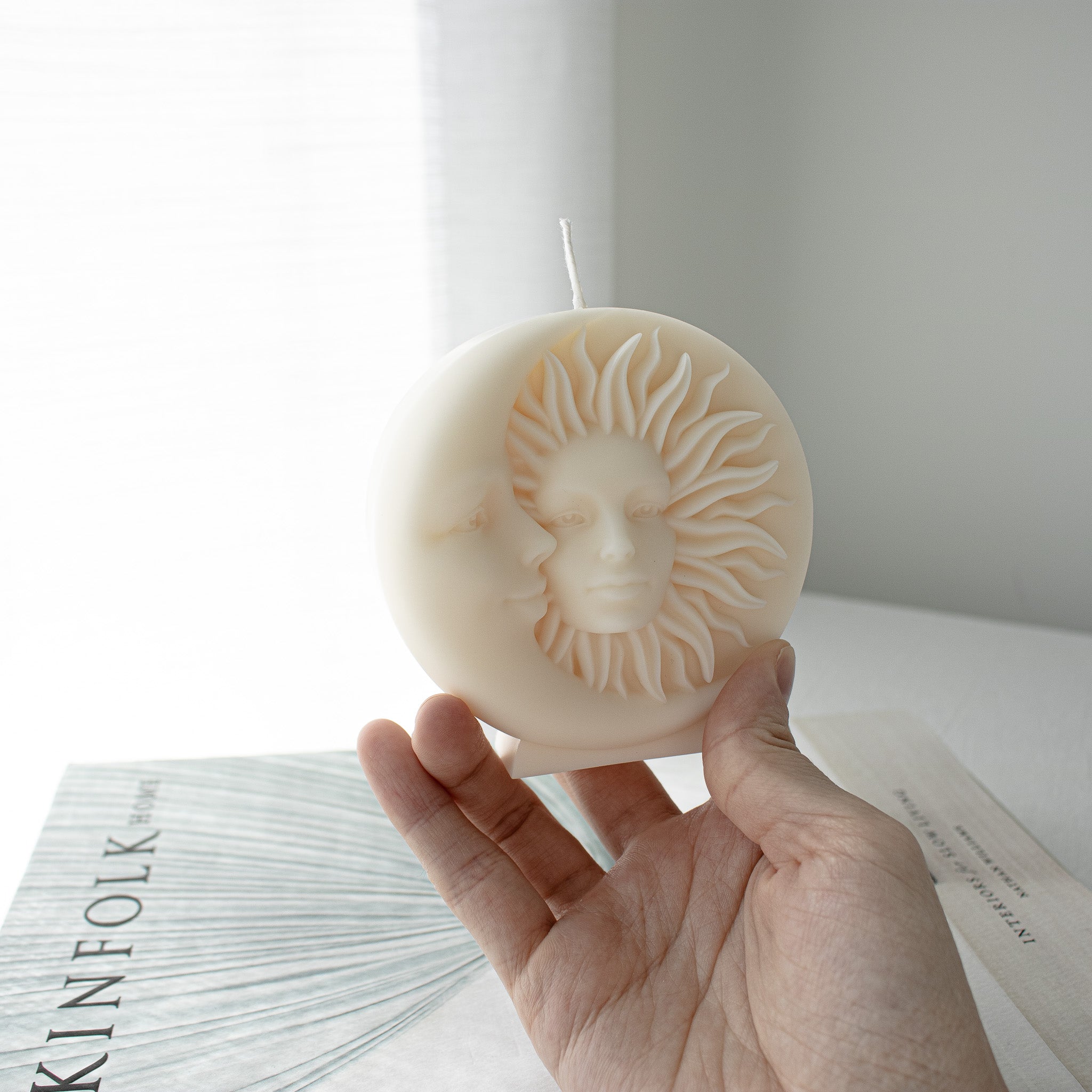 Sun & Moon Decorative Candle