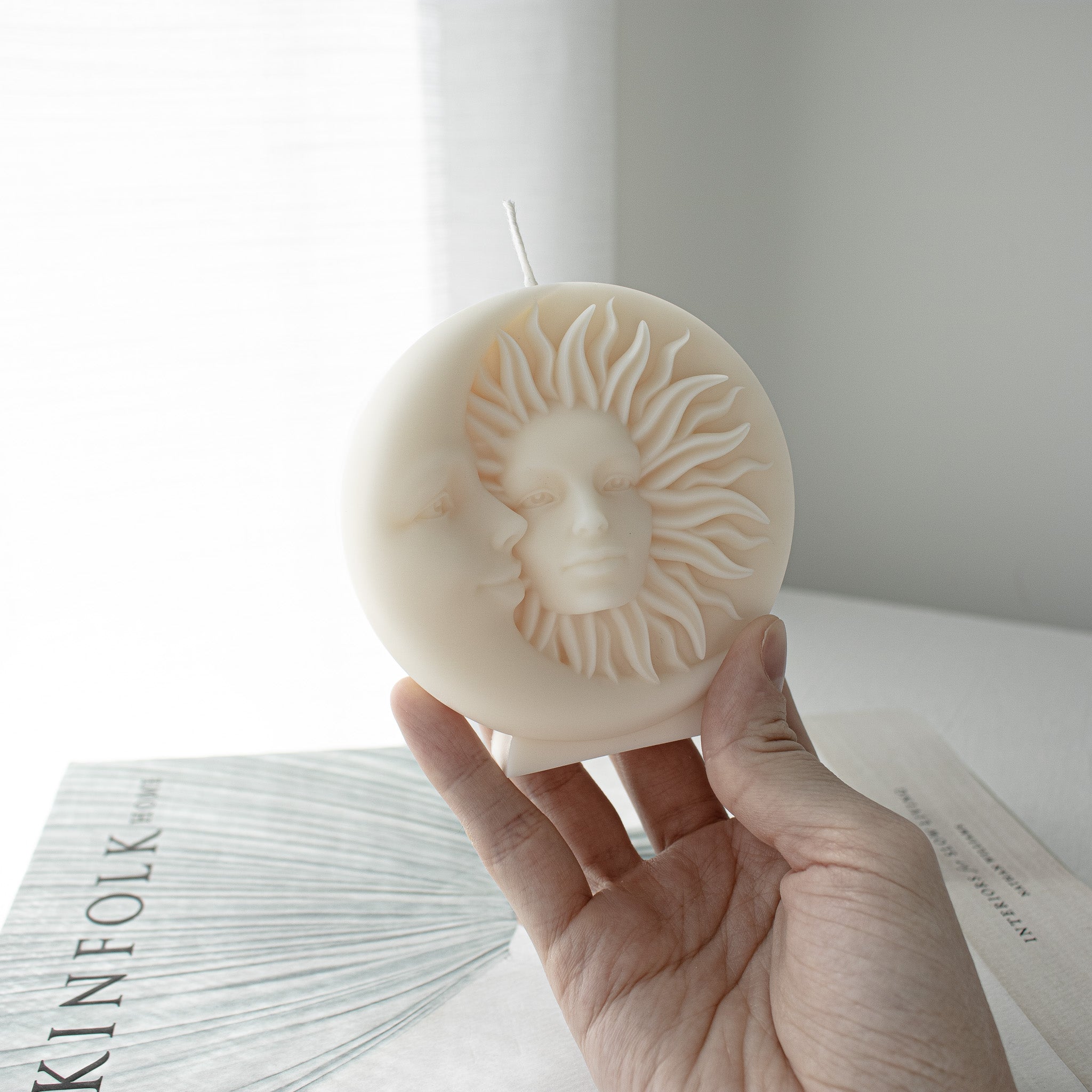 Sun & Moon Decorative Candle