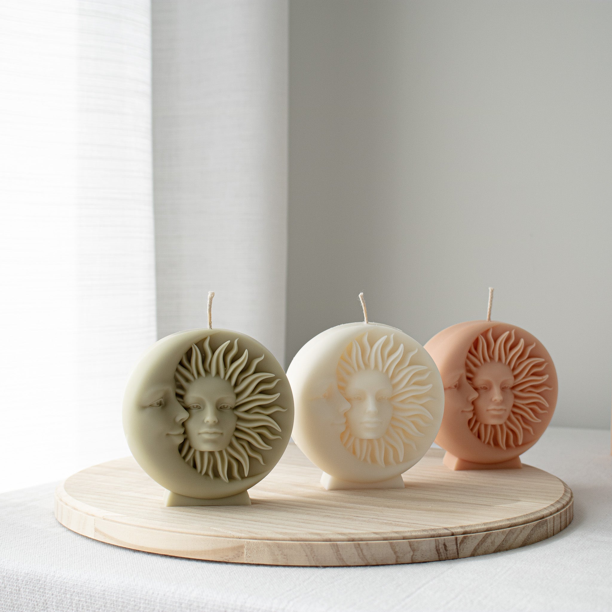 Sun & Moon Decorative Candle