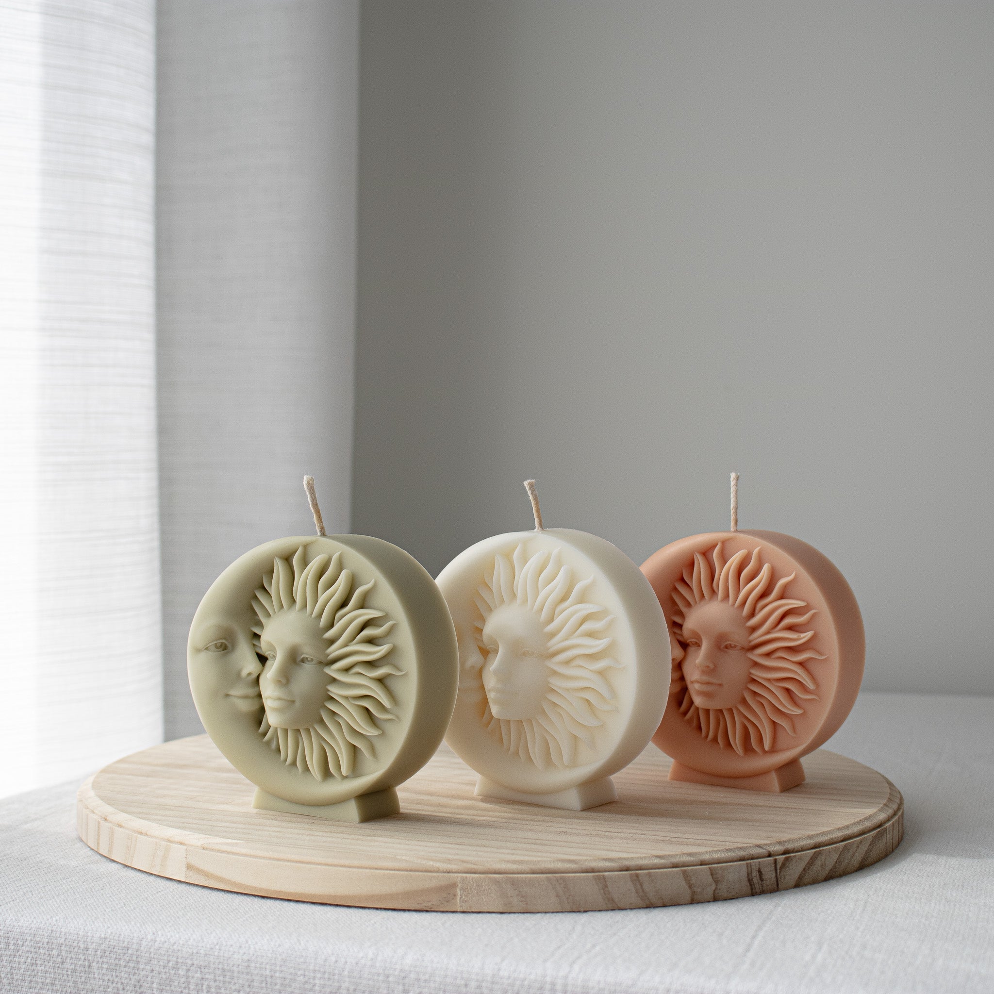 Sun & Moon Decorative Candle