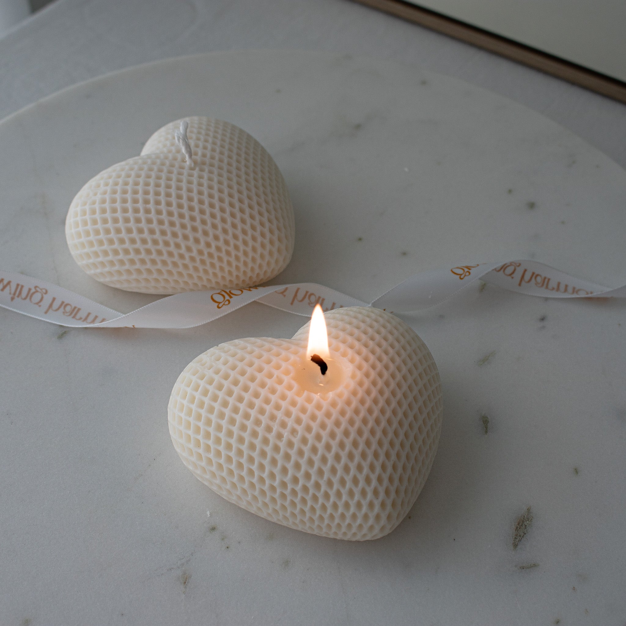 Heart Shaped Candle Home Decor, Valentine's Day Gift, Mother's Day Present