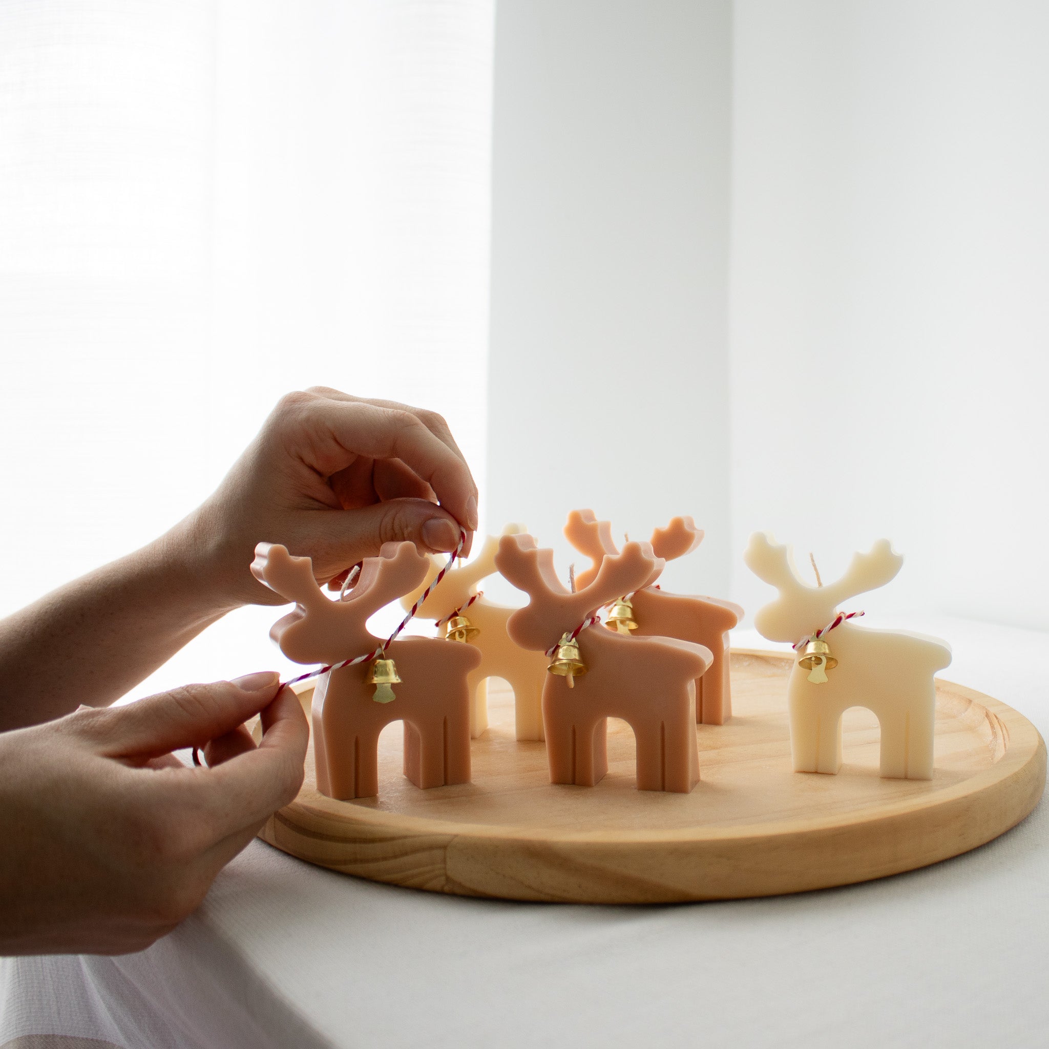 Moose shaped candle | Christmas Soy Candles