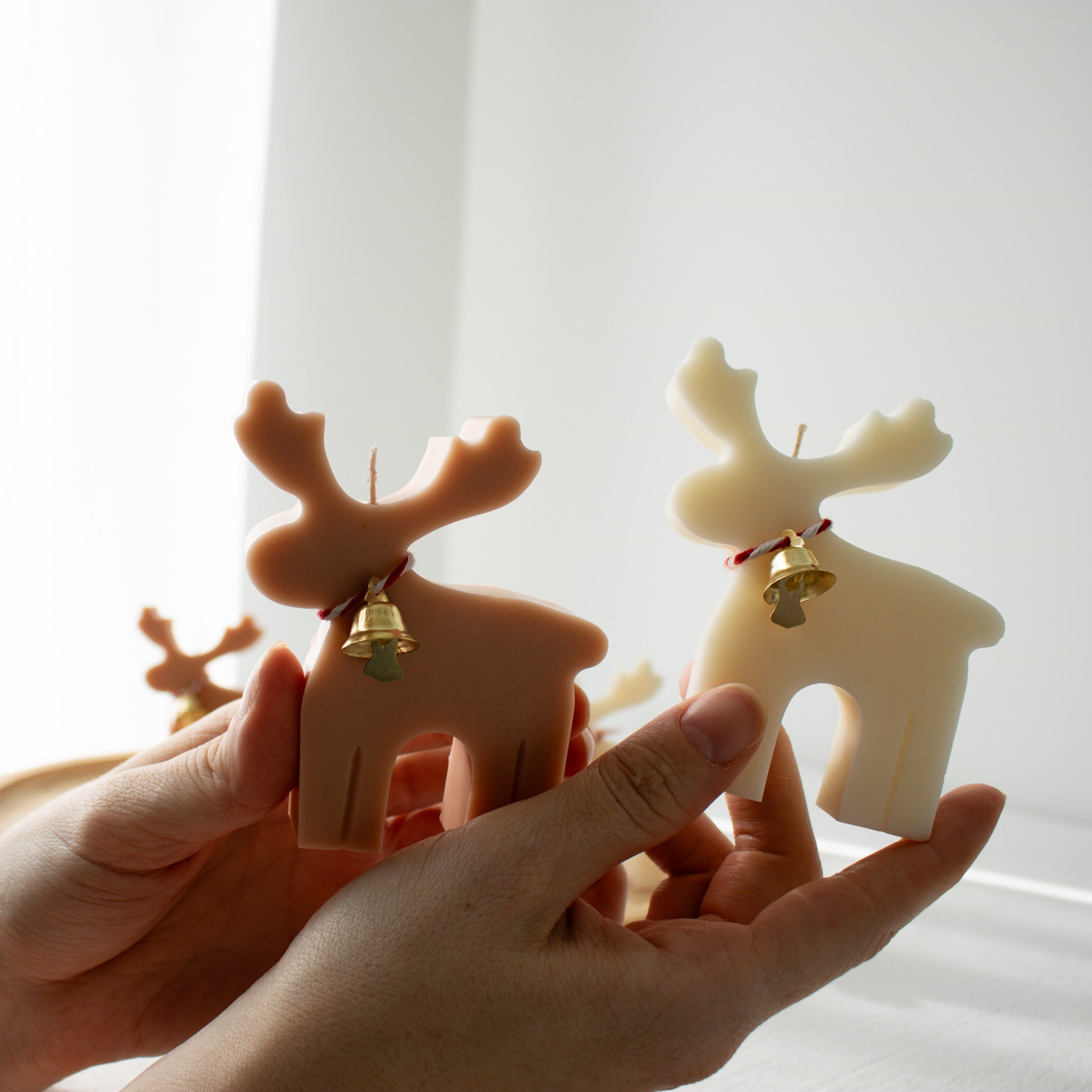 Moose shaped candle | Christmas Soy Candles