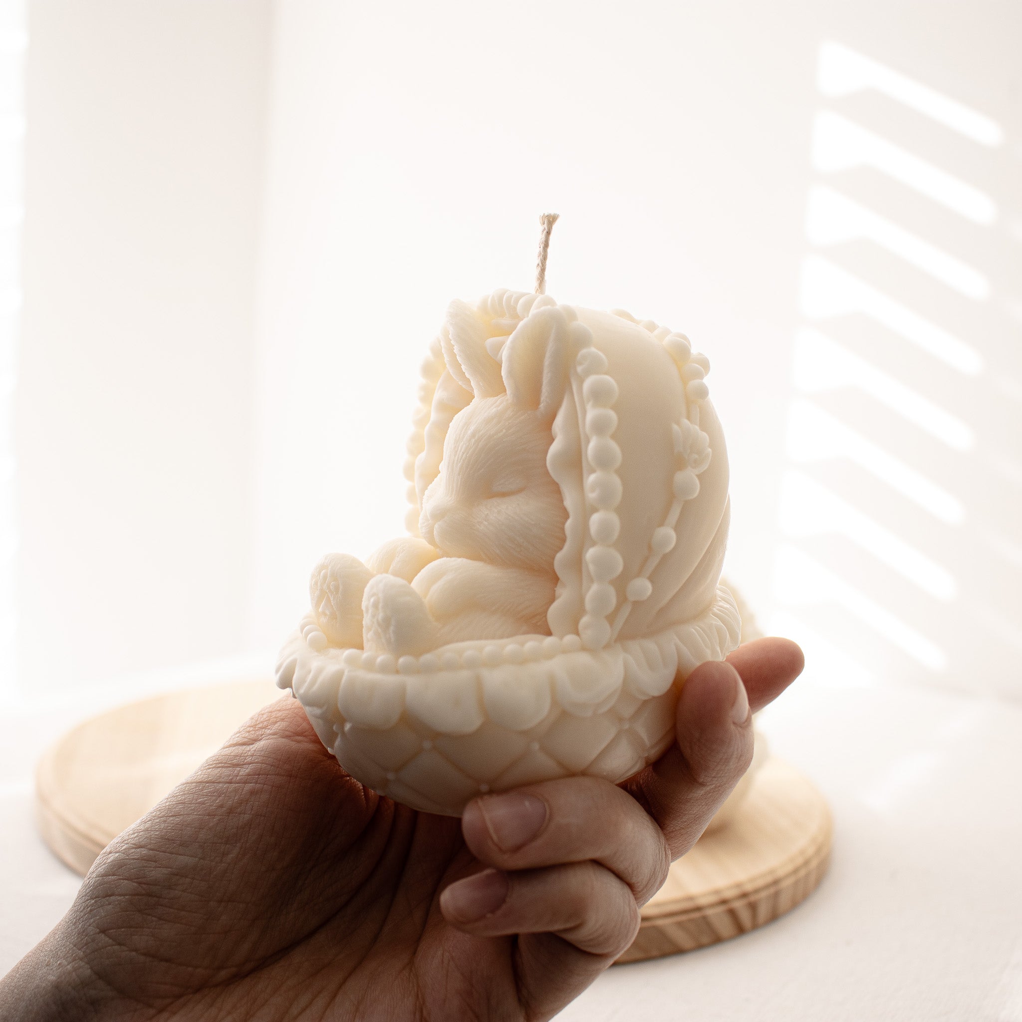 Easter Bunny Candle, Cute Easter Soy Wax Candle