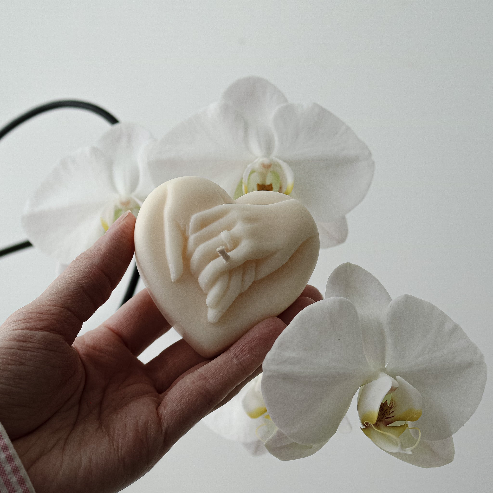 Wedding Candle Favors | Hand in Hand Soy Candles for Bridal Shower