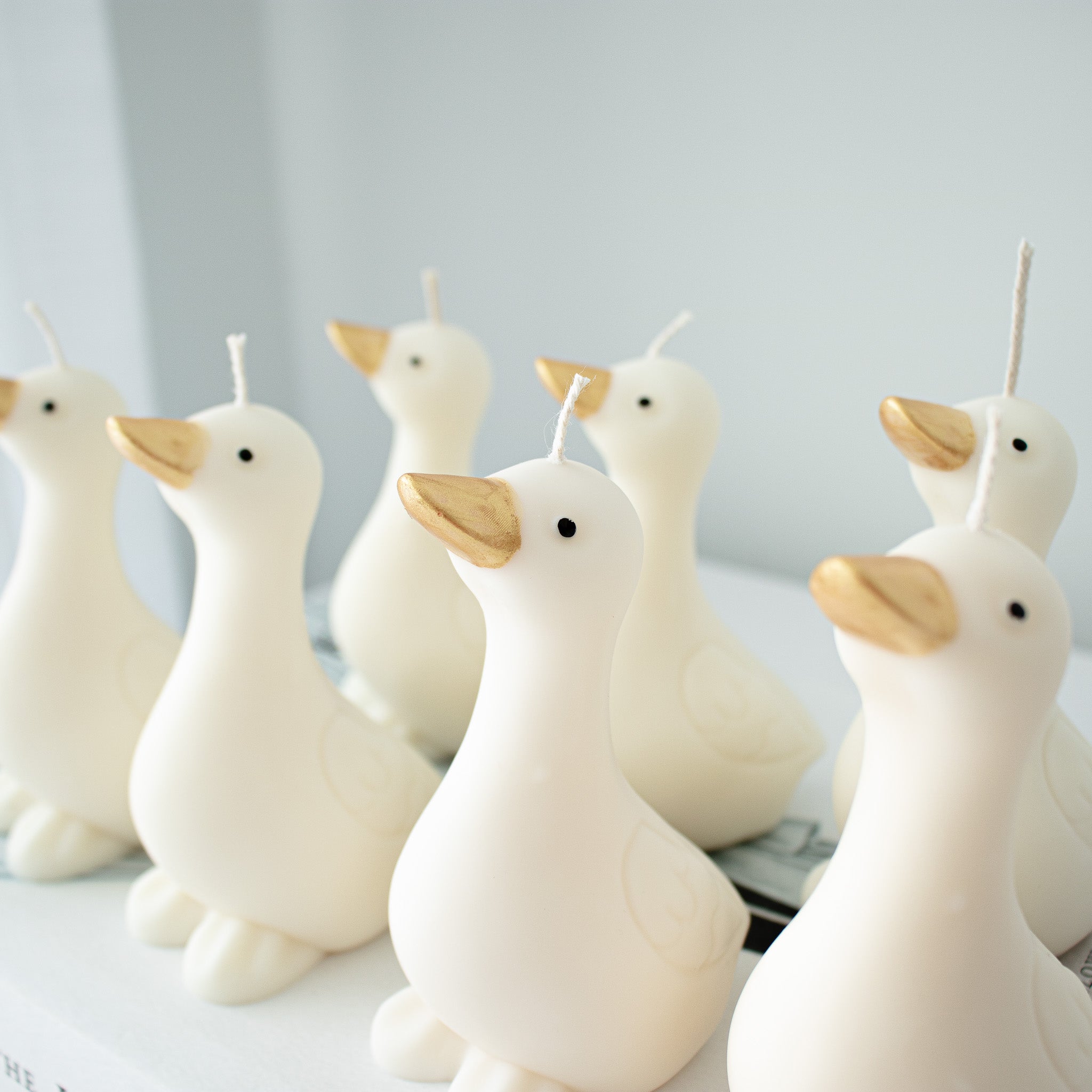 Goose Candle, Farmhouse Animal Candle Decor
