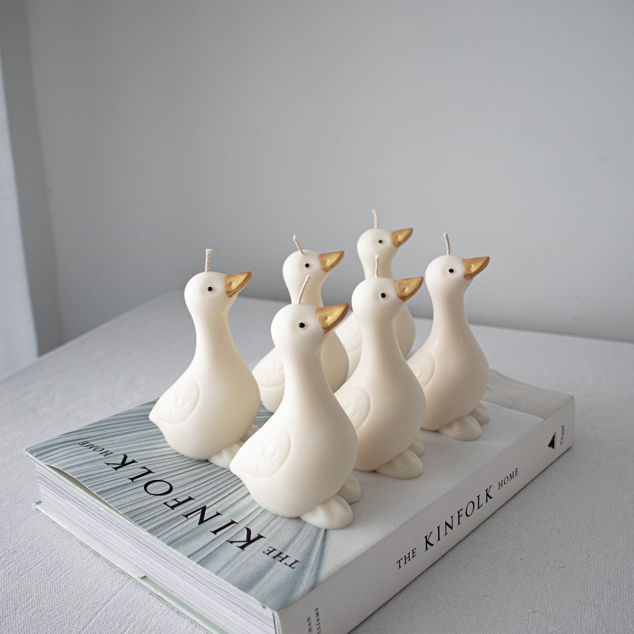 Goose Candle, Farmhouse Animal Candle Decor