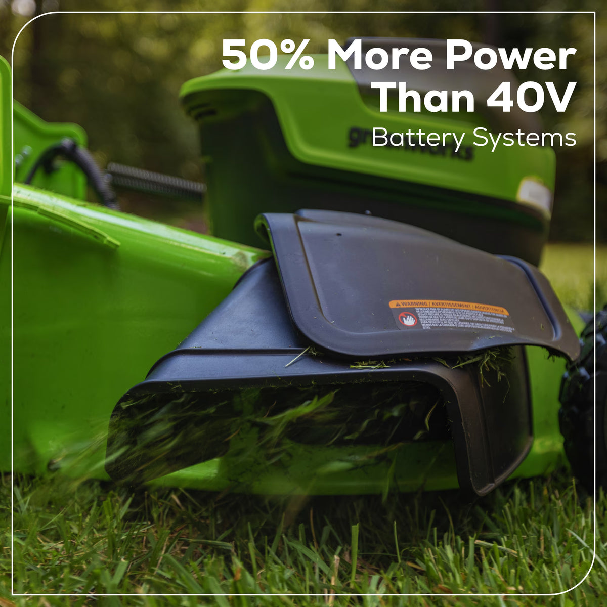 60V 21" Cordless Battery Push Lawn Mower w/ 5.0Ah Battery & Charger