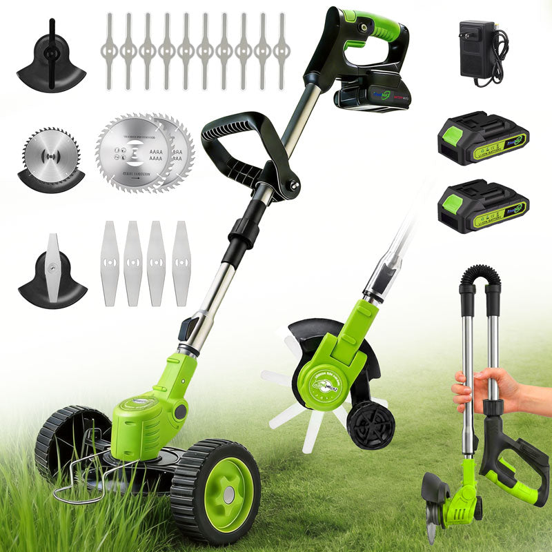 3 In 1 Cordless Grass Trimmer, Weed Eater and Edger